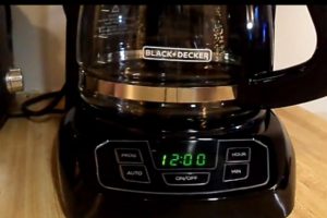 How to Work Black and Decker Coffee Maker