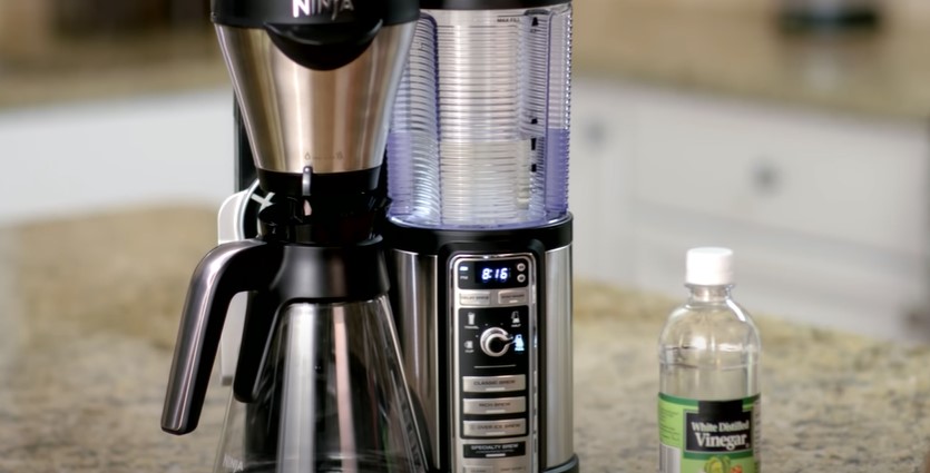How to Clean the Ninja Coffee Bar and Turn OFF that Clean Light!!