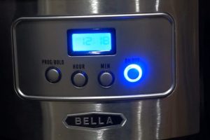 How to Set Timer on Bella Coffee Maker