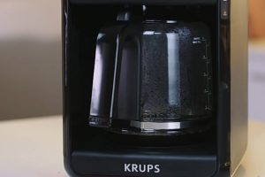 How To Set Time On Krups EC311 Coffee Maker